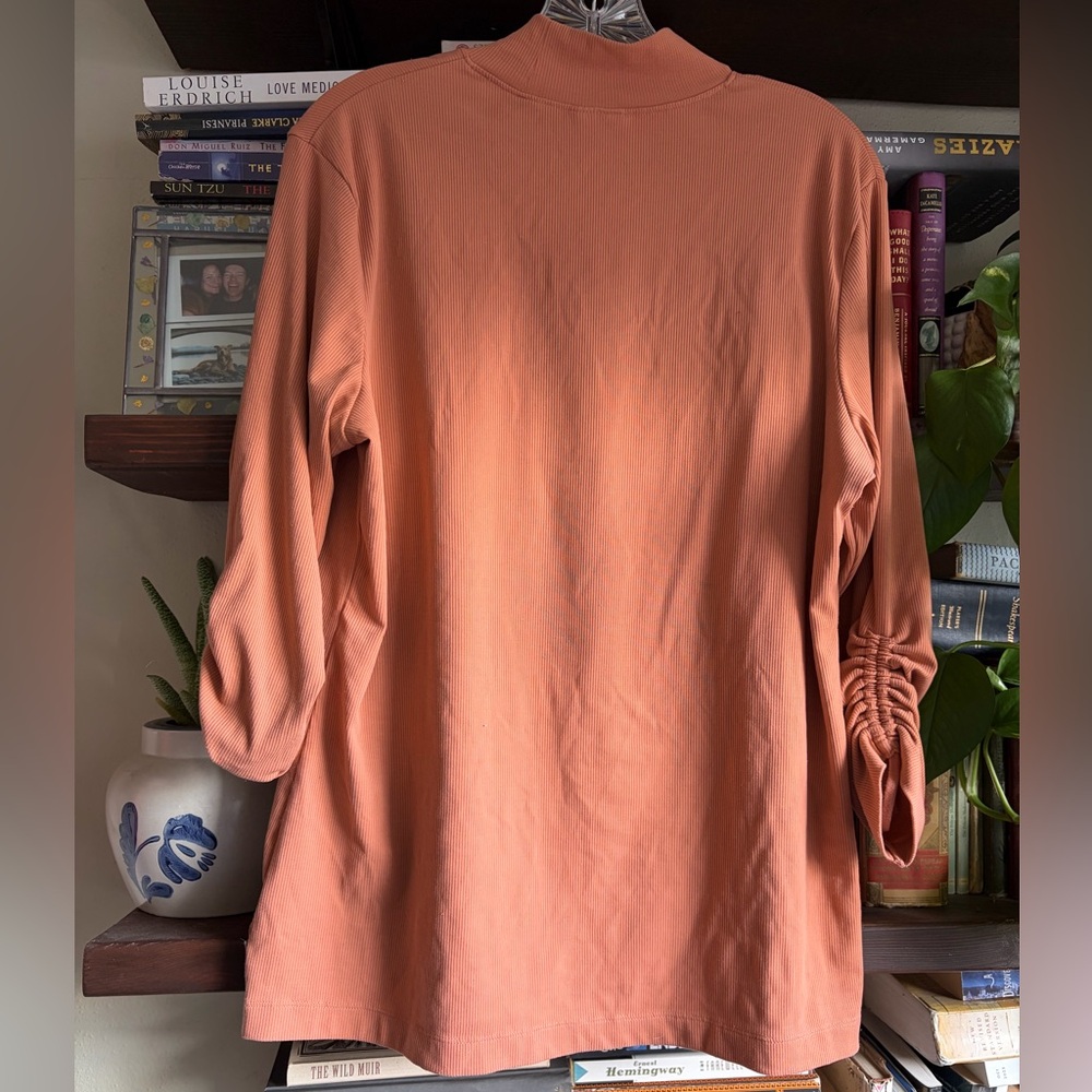 Columbia Ribbed Long Sleeve Top - Picture 6 of 6